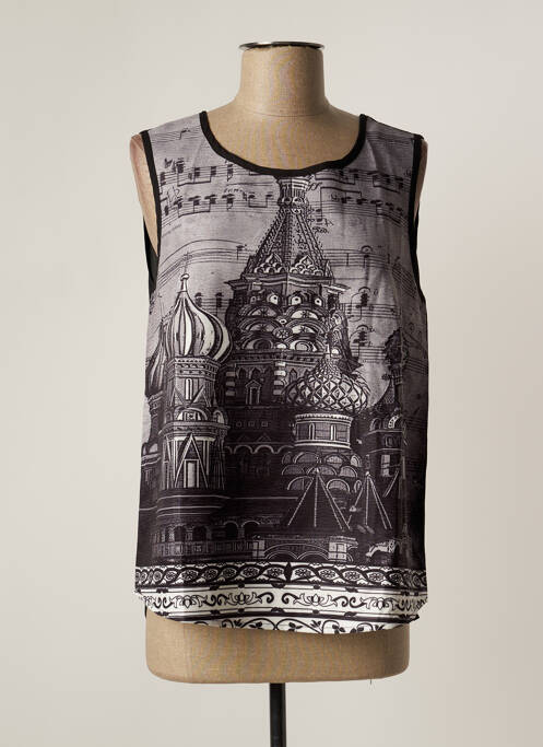 Top negru MISSING JOHNNY femeie