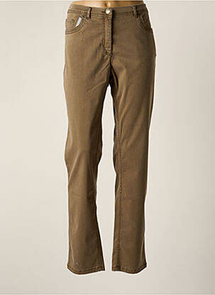 Pantalon drept maro ZERRES femeie