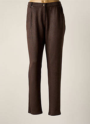 Pantalon drept maro GUY DUBOUIS femeie