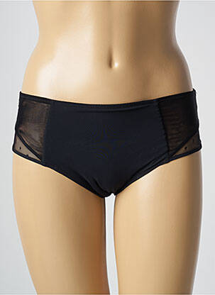 Shorty efect material satinat negru SO'CUP femeie