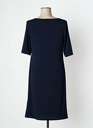Rochie midi mâneci scurte mâneci scurte albastru EVALINKA femeie