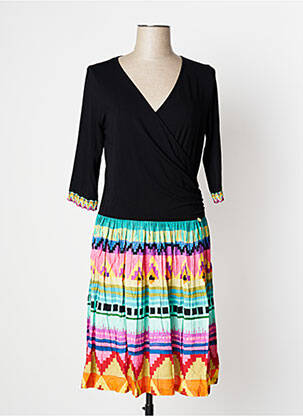 Rochie midi negru PAUL BRIAL femeie