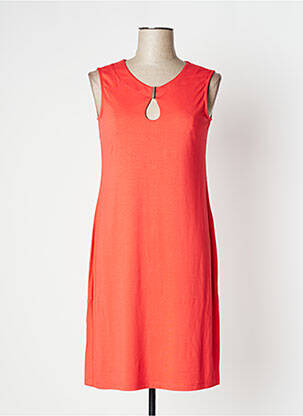 Rochie midi portocaliu PAUSE CAFE femeie