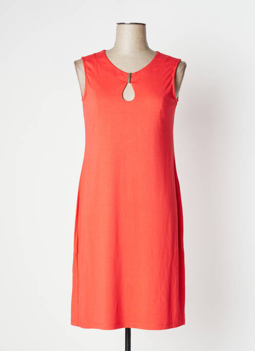 Rochie midi portocaliu PAUSE CAFE femeie