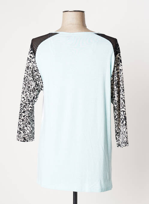 Tricou albastru PAUSE CAFE femeie