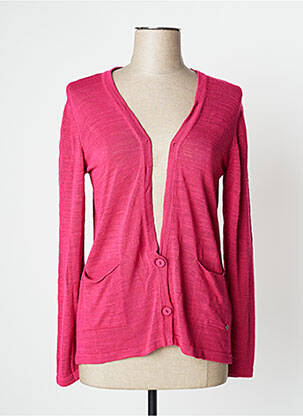 Vestă cu mâneci lungi roz SURKANA femeie