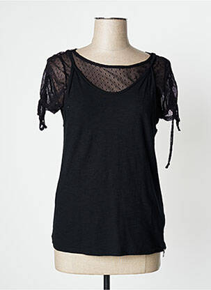 Top negru AKELA KEY femeie