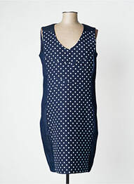 Rochie midi fără mâneci fără mâneci albastru MAE MAHE femeie