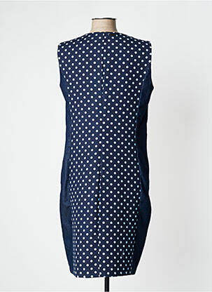 Rochie midi fără mâneci fără mâneci albastru MAE MAHE femeie