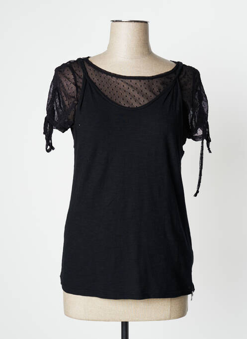 Top negru AKELA KEY femeie