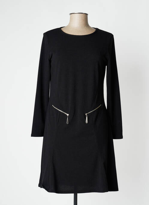 Rochie midi negru MARBLE femeie