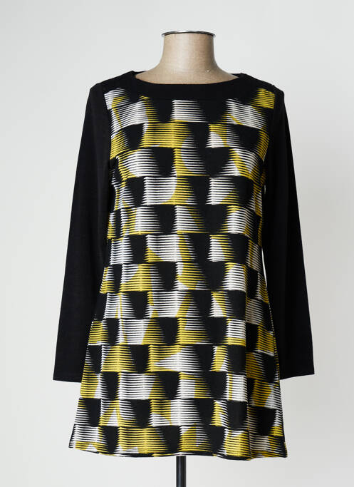 Pulover tunică galben MARBLE femeie