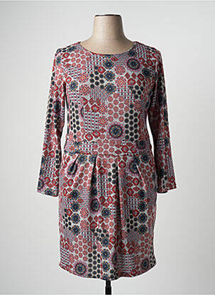 Rochie midi roșu PLURIELLES femeie