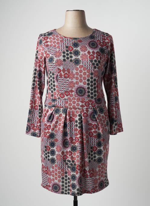 Rochie midi roșu PLURIELLES femeie