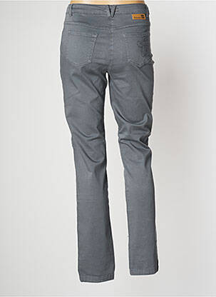 Pantalon slim talie joasă talie joasă gri THALASSA femeie