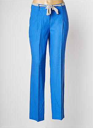 Pantalon chino albastru MAE MAHE femeie