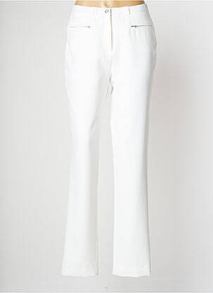 Pantalon slim bej GUY DUBOUIS femeie