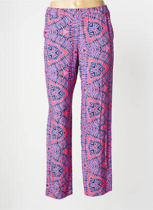 Pantalon drept roz TELMAIL femeie