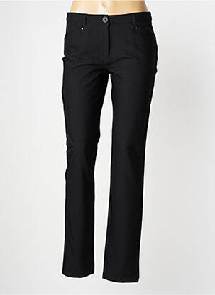 Pantalon slim talie joasă talie joasă negru FELINO femeie