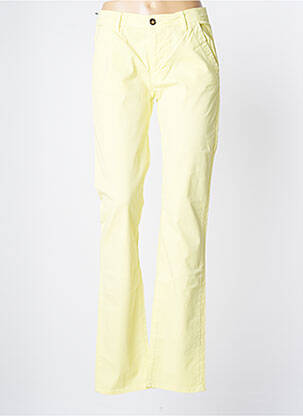 Pantalon chino galben IMPAQT femeie