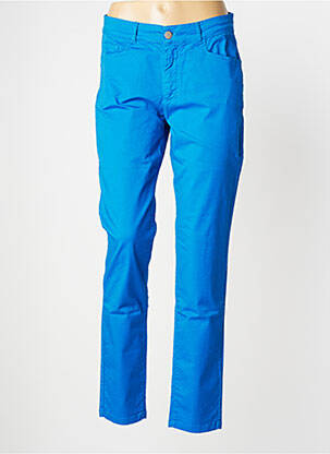 Pantalon slim albastru PAUL BRIAL femeie