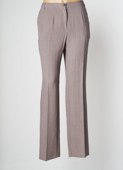 Pantalon drept maro TELMAIL femeie