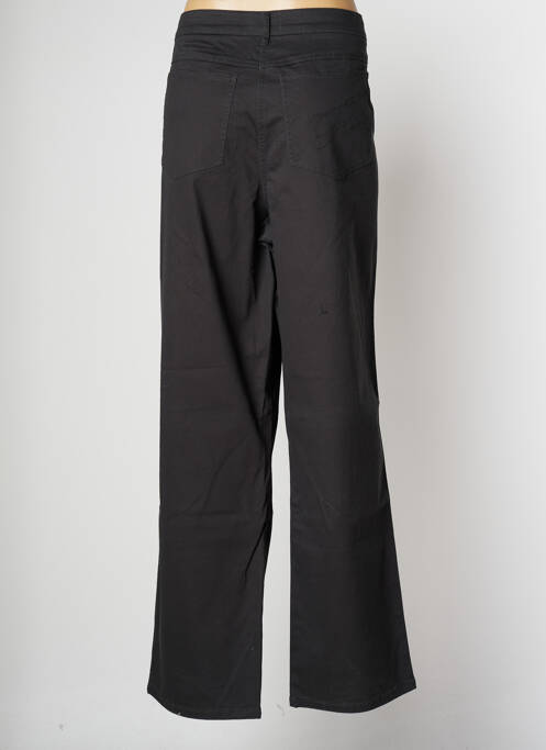 Pantalon drept gri FLEUR DE SEL femeie