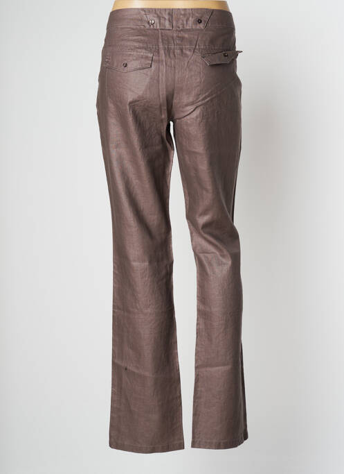 Pantalon drept maro THALASSA femeie