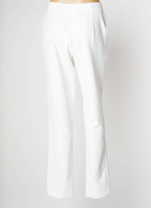 Pantalon slim talie elastică mărime normală bej GUY DUBOUIS femme