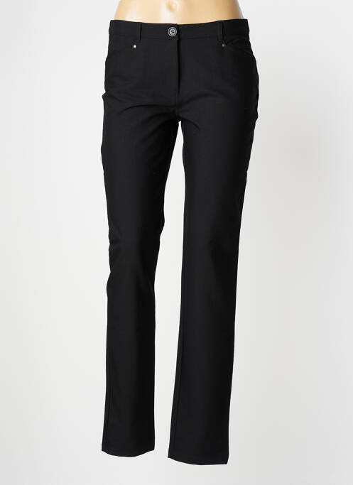 Pantalon slim negru FELINO femeie