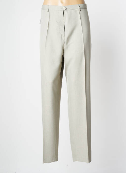 Pantalon drept verde NOLWENN femeie