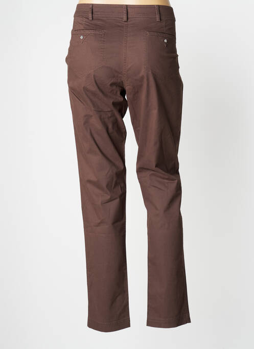 Pantalon chino maro EL INTERNATIONALE femeie