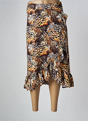 Fustă midi maro MEXX femeie