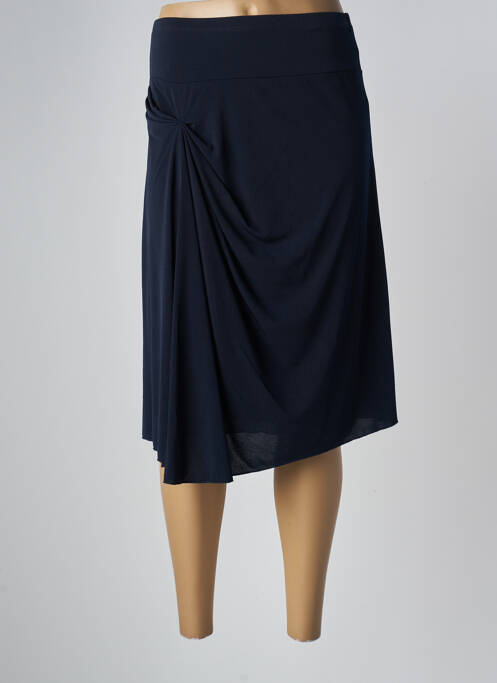 Fustă midi albastru EVALINKA femeie