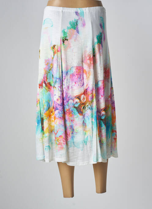 Fustă midi alb PAUSE CAFE femeie