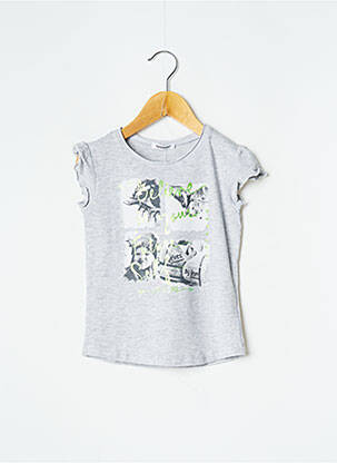 Tricou gri 3 POMMES fată