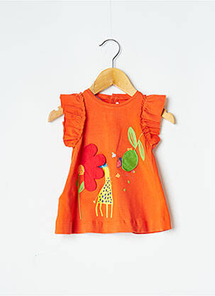 Rochie midi portocaliu MAYORAL fată