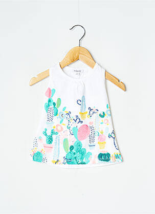 Maiou alb 3 POMMES fată