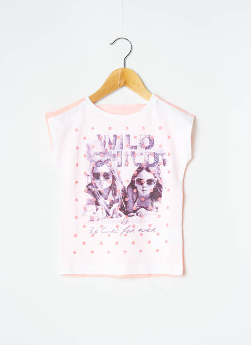 Maiou alb 3 POMMES fată