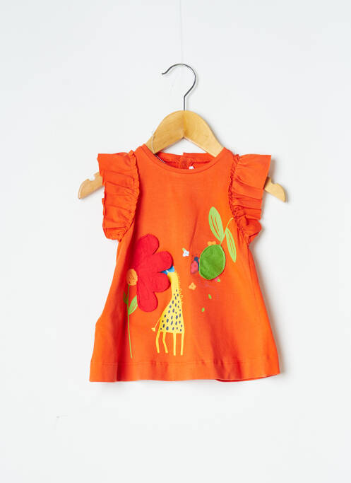 Rochie midi portocaliu MAYORAL fată