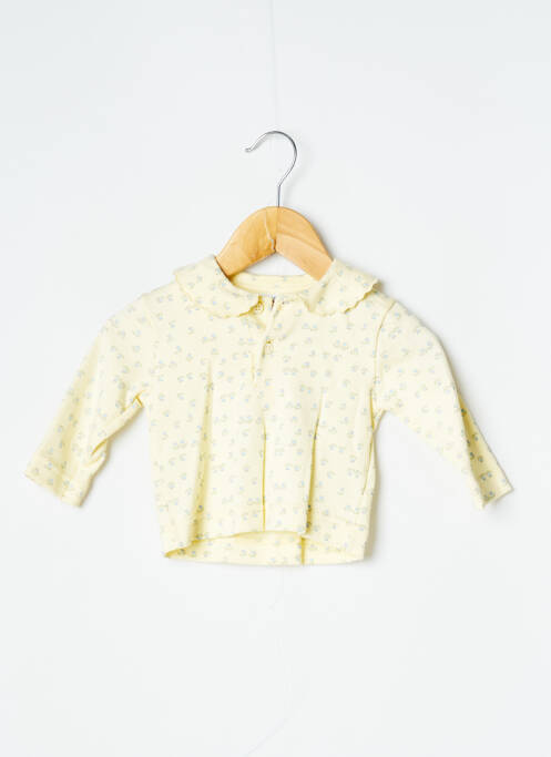 Top galben PETIT BATEAU fată