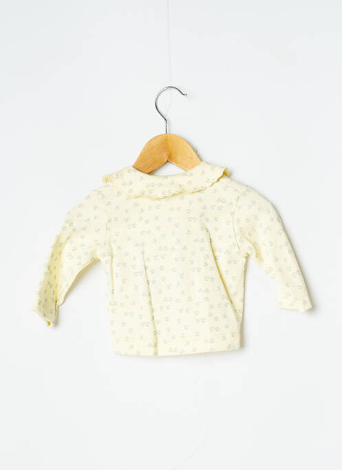 Top galben PETIT BATEAU fată