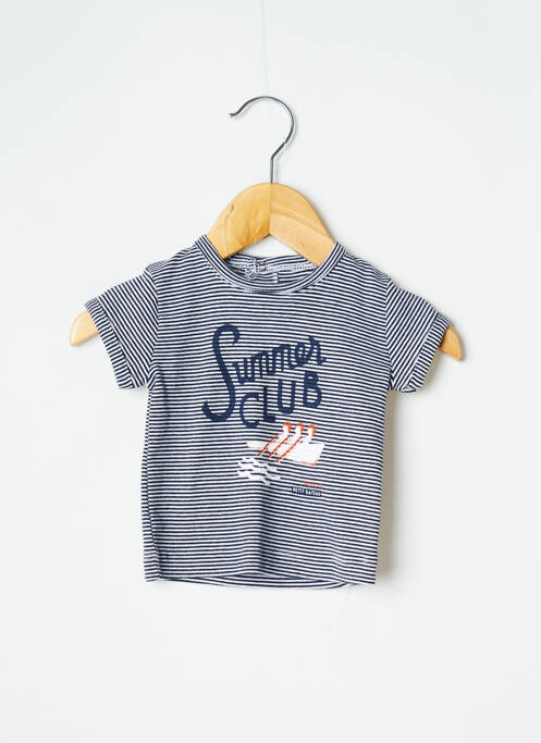 Tricou albastru PETIT BATEAU băiat