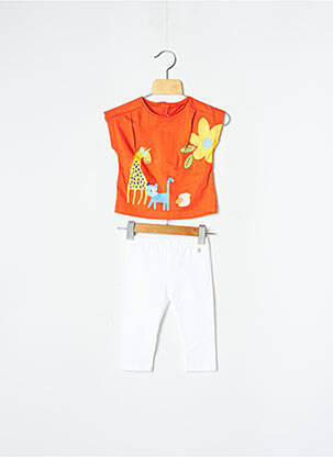 Set pantaloni portocaliu MAYORAL fată