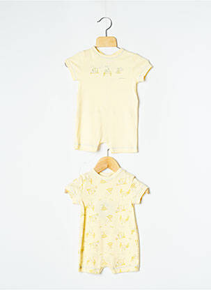 Pijama galben PETIT BATEAU băiat