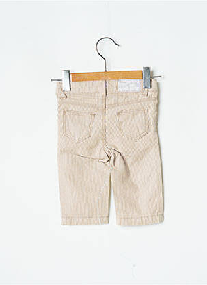 Pantalon drept croială dreaptă mărime reglabilă bej PETIT BATEAU băiat