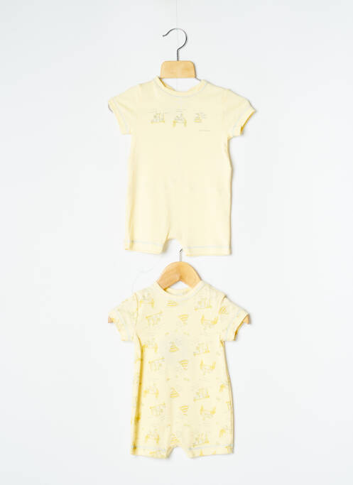 Pijama galben PETIT BATEAU băiat