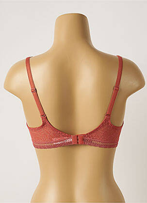 Sutien efect material satinat top sutien modelat roz SIMONE PERELE femeie