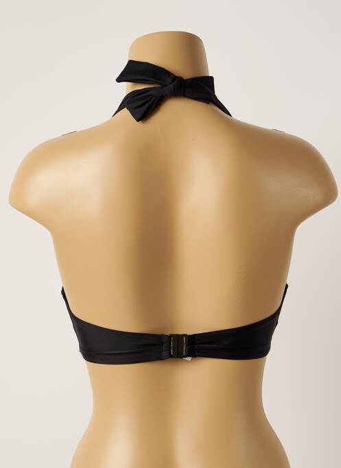 Sutien de costum de baie elasticitate sutien cu susținere înaltă și burete detașabil negru ROSE POMME femme