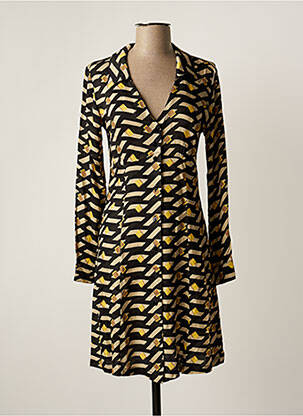 Rochie midi galben SEE THE MOON femeie